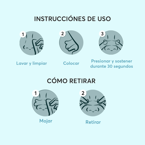 TIRAS NASALES CARBONWHITE® RESPIRA MEJOR ORIGINAL DORMIR/DEPORTE/RONCAR